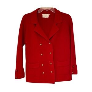Vintage Red Blazer